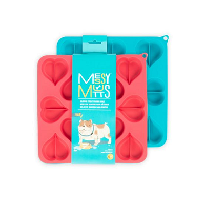 Messy Mutts Moule Biscuit Coeur        
